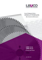 Plattenaufteilkreissägeblätter, Programm, HW, U-Cut, Q-Cut, DP, DP topcoat